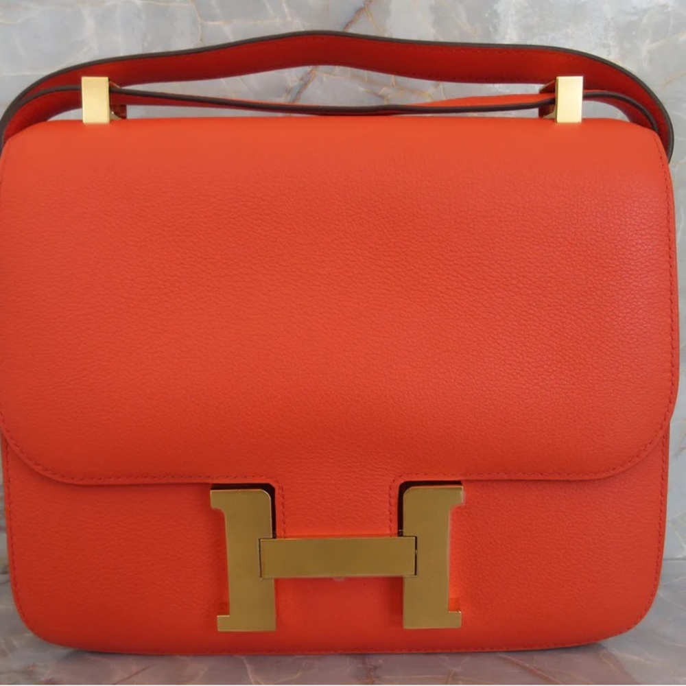 Orange Designer Women's Bag